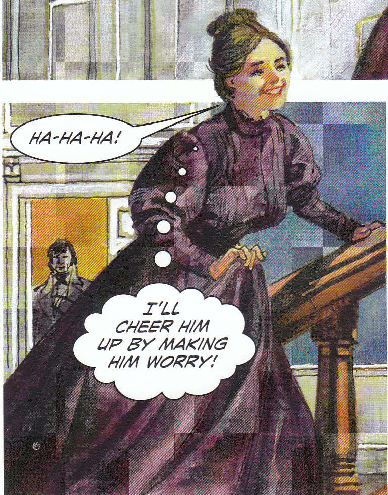 Jane Eyre teasing Rochester Jane Eyre teasing Rochester