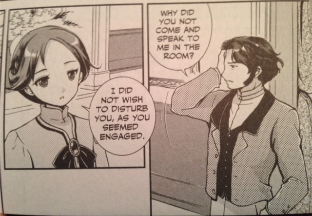Jane Eyre manga illustration 1 Jane Eyre manga illustration 1